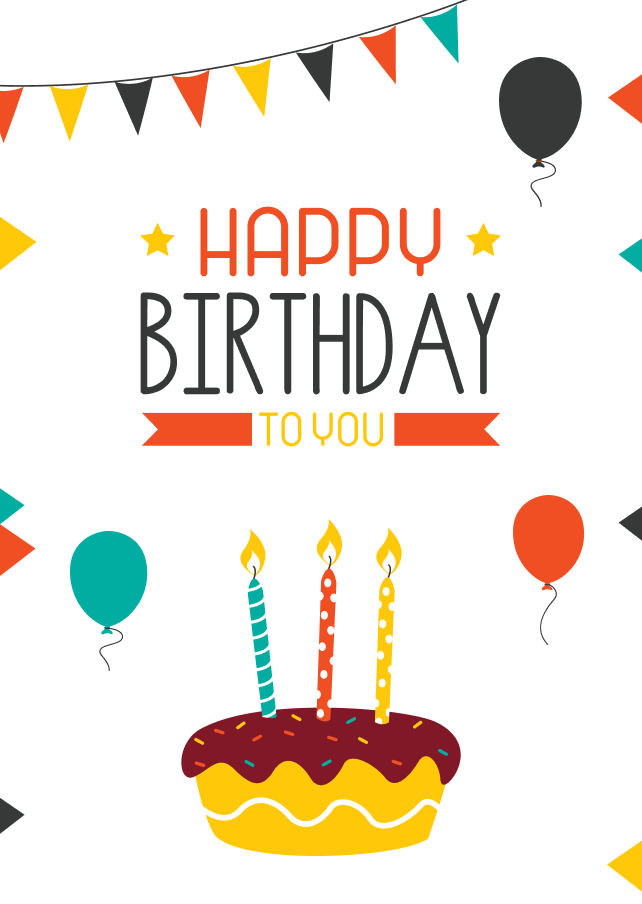 Cakes, Candles & Balloons for the Birthday