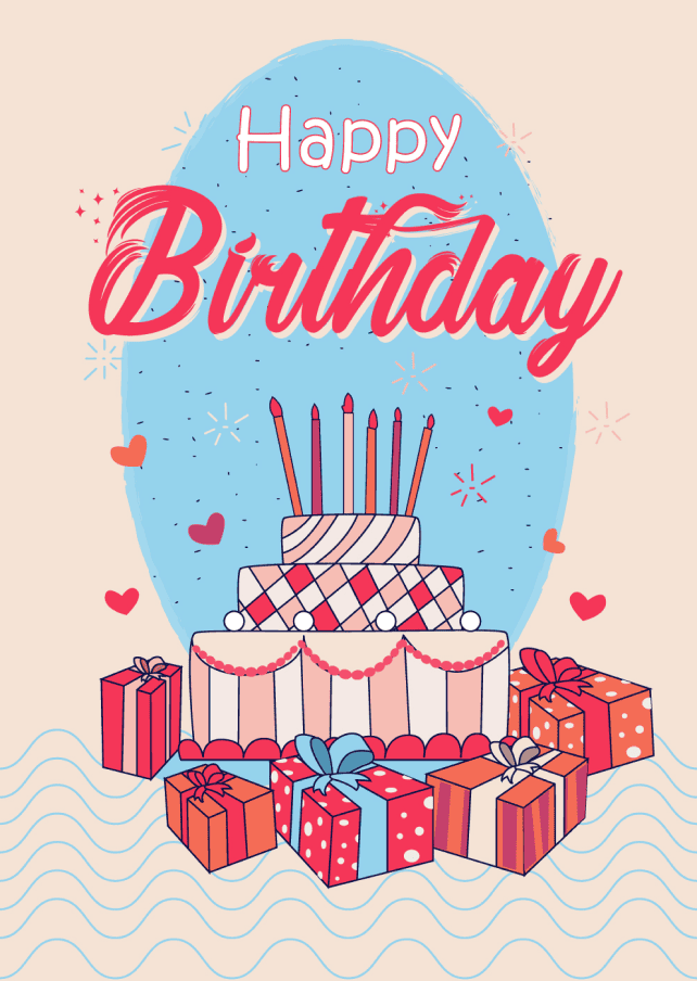 Birthday Cake & Gifts