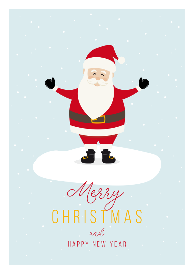 Santa & Merry Christmas