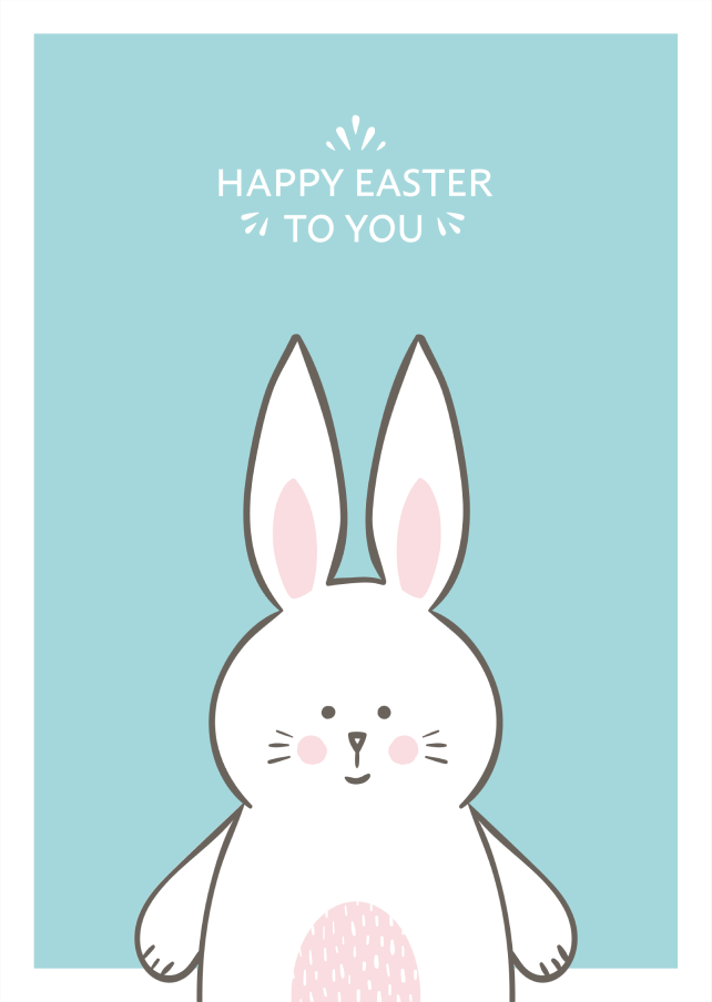 Some Bunny is thinking of you this Easter