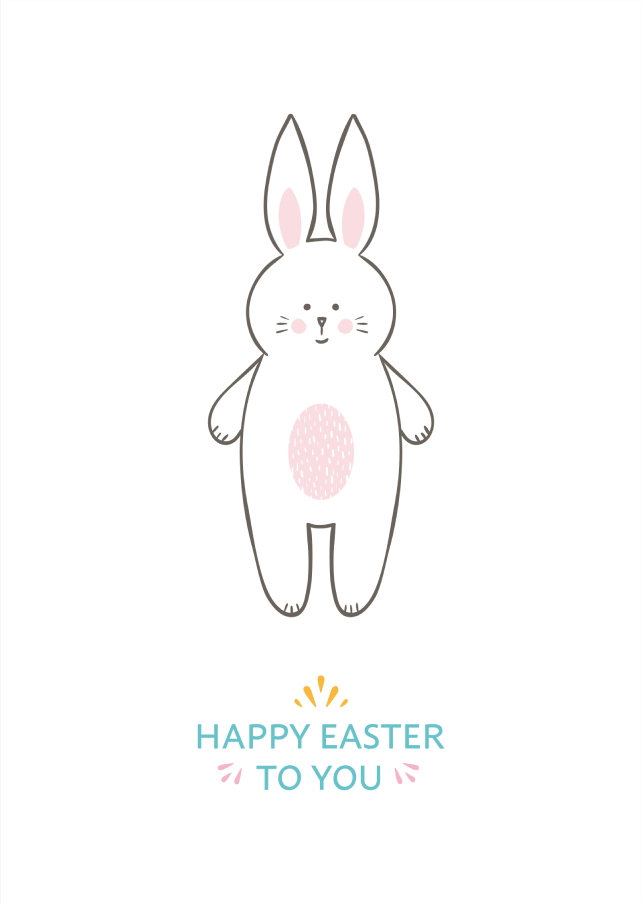 Bunny loves a Joyful Easter