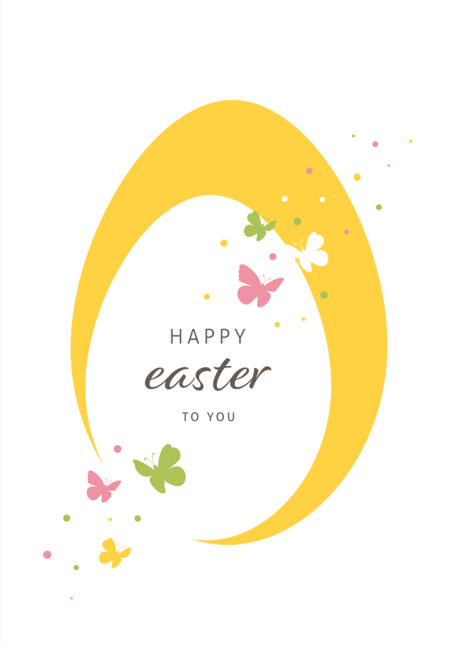 Butterflies & Easter Eggs