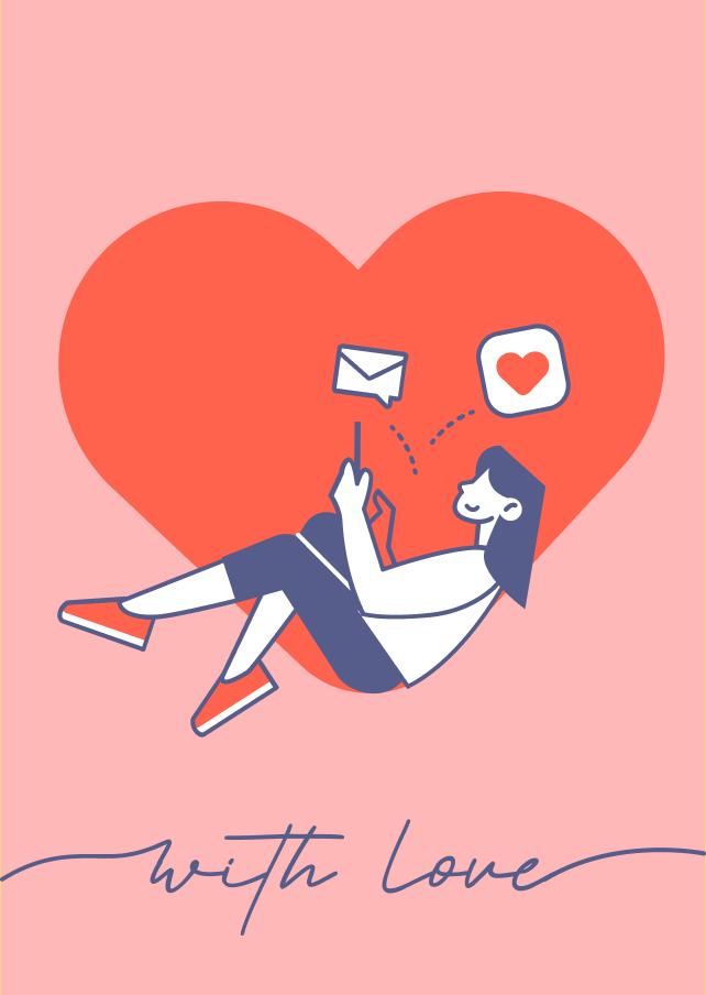 Love wrapped in Hearts